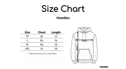 Velcro Black OVERSIZED Hoodie + 1 Free Patch